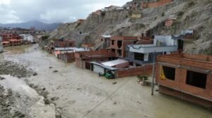 Bolivia reporta nueve fallecidos y 300 familias afectadas en el inicio de la época de lluvias