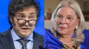 Elisa Carrió definió a Javier Milei como un «bufón de Trump» y calificó al presidente de EEUU como «calamidad histórica»