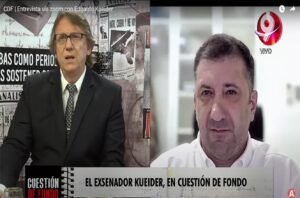 “Si vuelvo a la Argentina, sé que mi destino será la cárcel de Ezeiza”, dijo Kueider