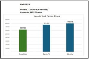 Desde el gobierno aseguran que Entre Ríos tiene la tarifa más baja de la Región Centro
